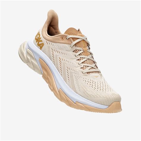 hoka beige women's